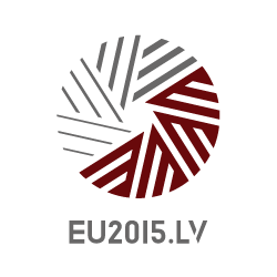 le logo officiel de la prsidence lettone du Conseil de l’Union europenne